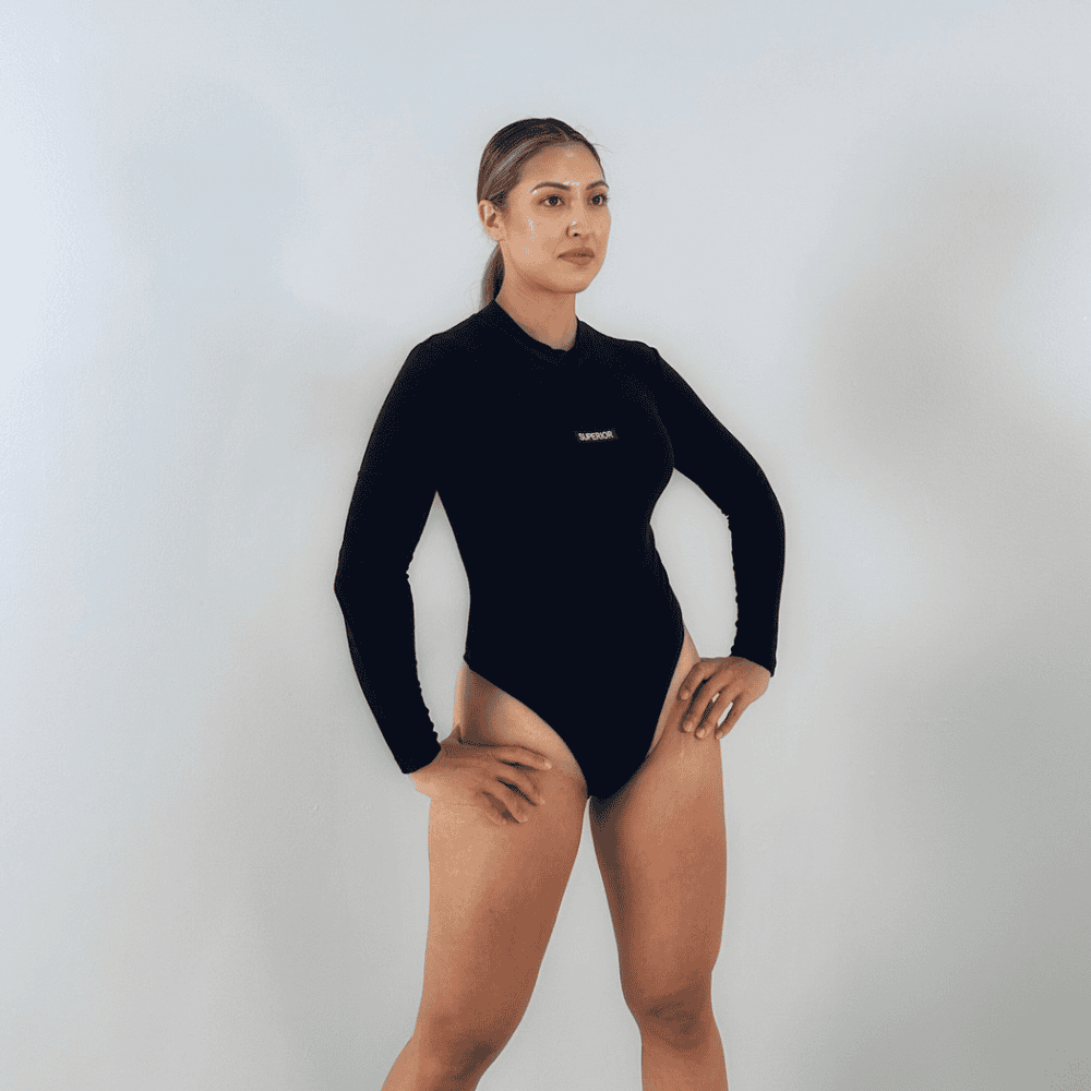 COAL LONG SLEEVE BODYSUIT